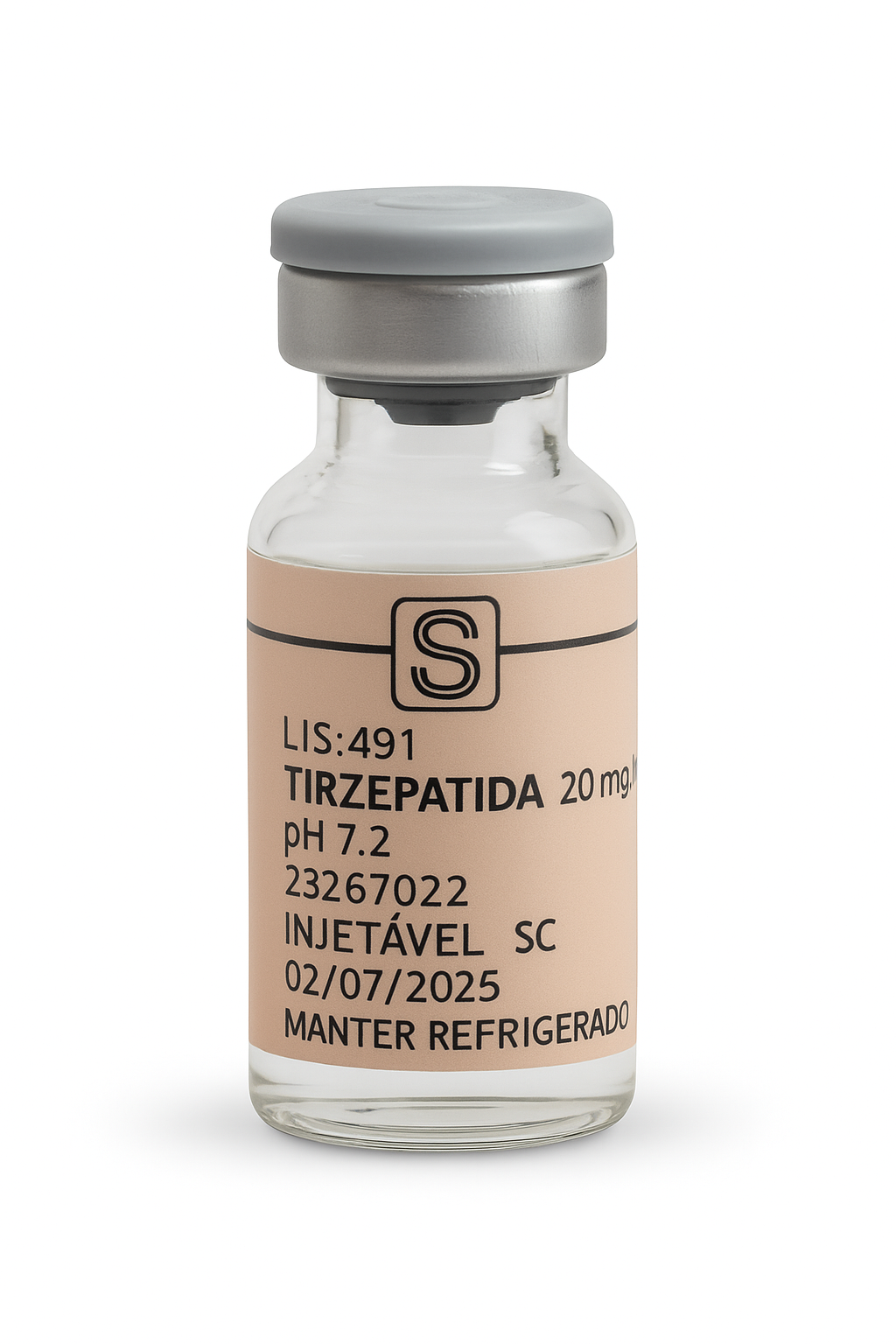 Tirzepatida (20 mg) -Solução Injetável