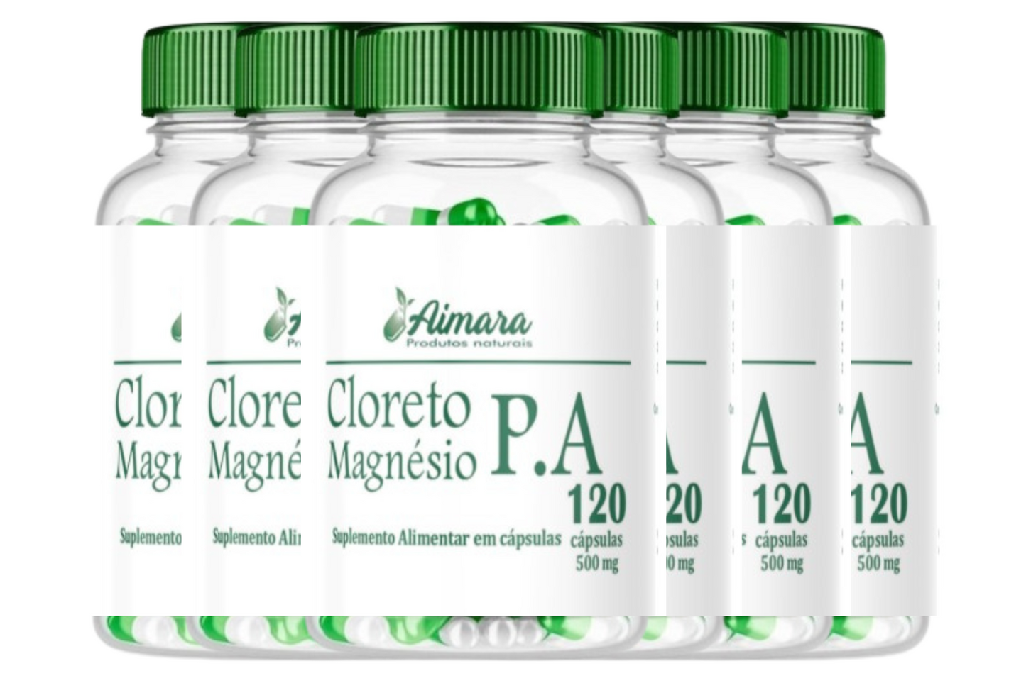 Cloreto de Magnésio P.A (120 cápsulas)