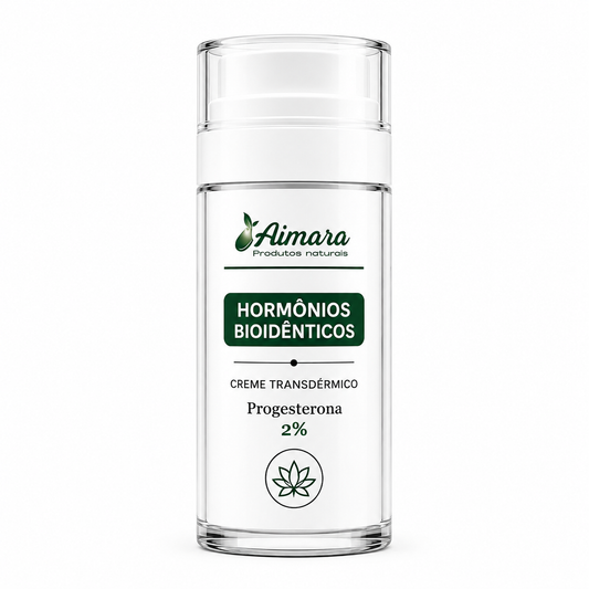 Progesterona Bioidêntica  Base Trandérmica- 30g (Manipulado)