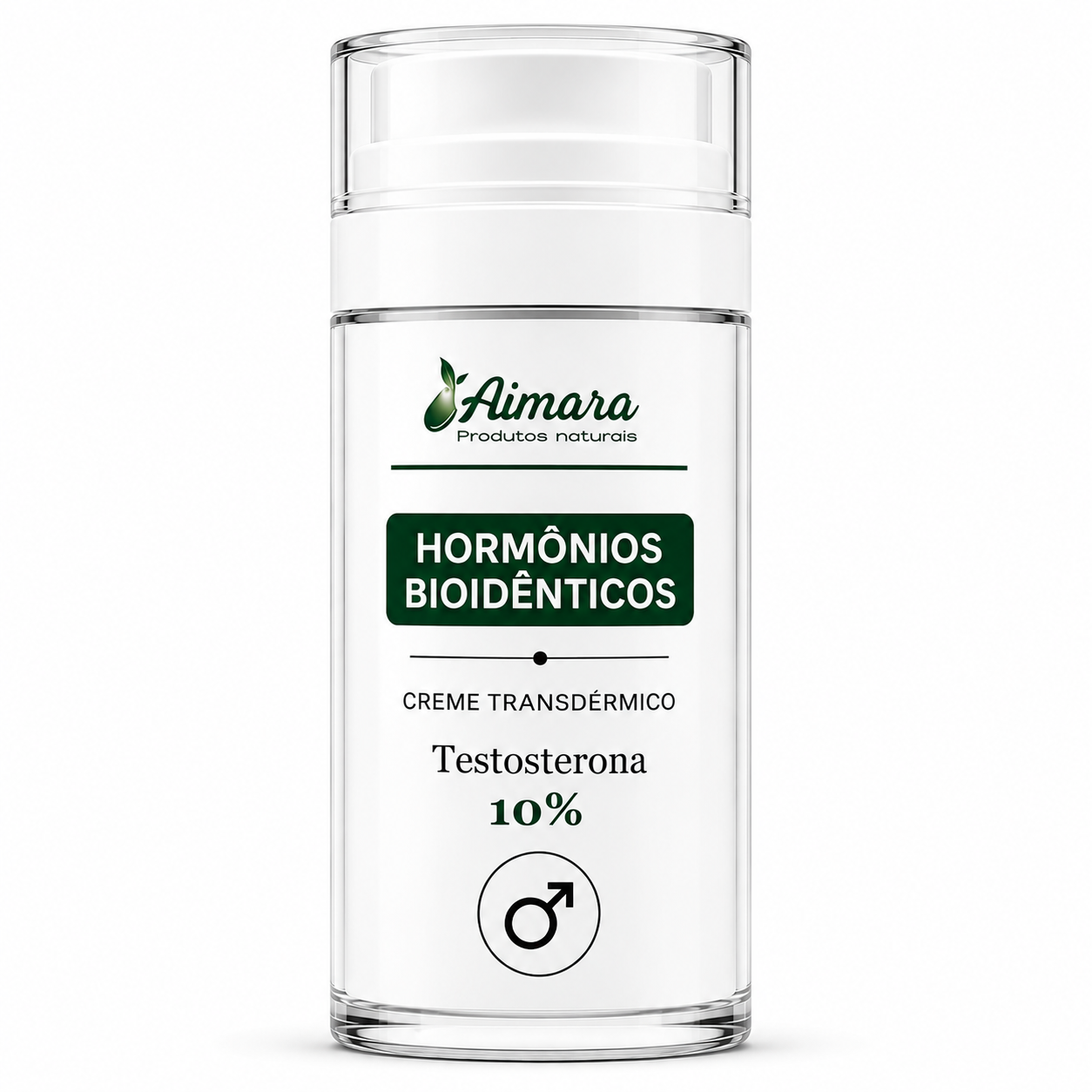 Testosterona Bioidêntica  Base Creme Transdérmica- 30g (Manipulado)