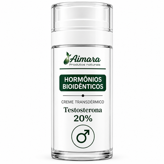 Testosterona Bioidêntica  (Base Creme Transdérmica 30 gramas)