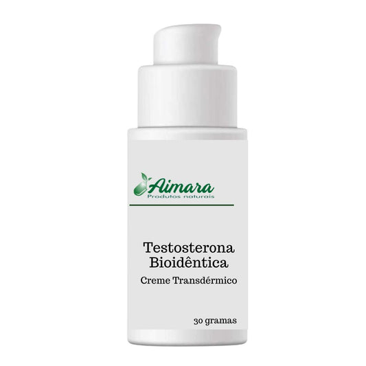 Testosterona Bioidêntica  Base Creme Transdérmica- 30g (Manipulado)