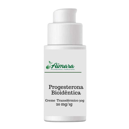 Progesterona Bioidêntica  (Base Trandérmica) 30g (Manipulado)