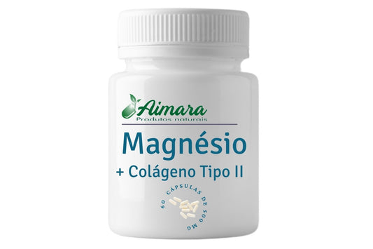 Colágeno Tipo II + Magnésio Dimalato (30 cápsulas)