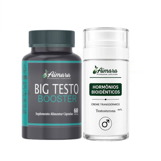 Kit Big Testo + Testosterona Bioidentica 20%