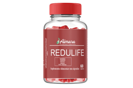 Redulife (Ioimbina, Beta Alanina, Arginina, Cafeína e Taurina)- 60 cápsulas de 1000mg