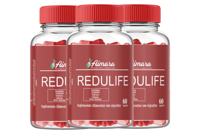 Redulife (Ioimbina, Beta Alanina, Arginina, Cafeína e Taurina)- 60 cápsulas de 1000mg