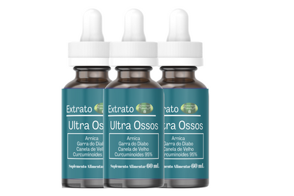 Ultra Ossos - Dores nos Ossos e Articulações (Extrato Fluido)