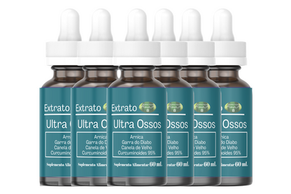 Ultra Ossos - Dores nos Ossos e Articulações (Extrato Fluido)